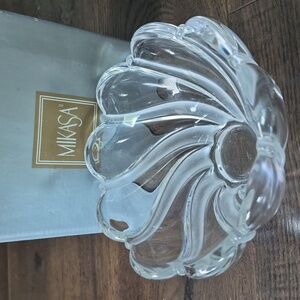 Mikasa Peppermint Frost Swirl Bowl 5 1/2 Inches